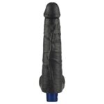 10.5" REAL SOFTEE Rechargeable Vibrating Dildo(Black) - Image 10
