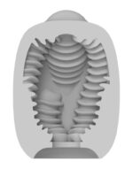 VIBEGGS - Twisty Tongues - Vibrating Masturbation Sleeve - White - Image 6