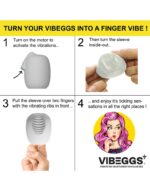 VIBEGGS - Twisty Tongues - Vibrating Masturbation Sleeve - White - Image 8