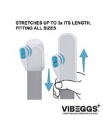 VIBEGGS - Twisty Tongues - Vibrating Masturbation Sleeve - White - Image 9