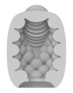 VIBEGGS - Blow Misty - Vibrating Masturbation Sleeve - White - Image 7