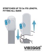 VIBEGGS - Blow Misty - Vibrating Masturbation Sleeve - White - Image 10