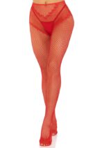 Crotchless backseam tights O/S - red - Image 2