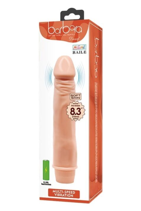Barbara Dwarf Realistic Multi-Speed Vibrator 8.3"