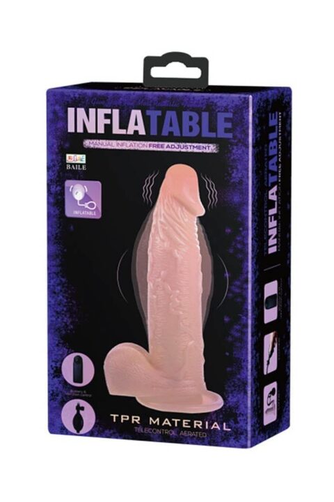 Inflatable Dildo 7,5" Flesh