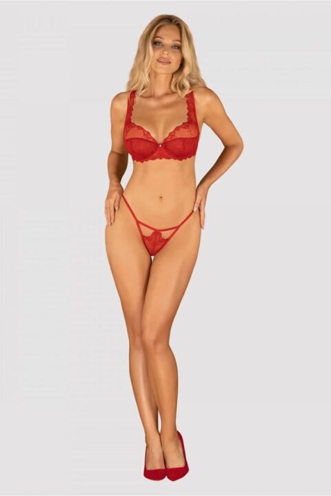 Lonesia 2-pcs set red  S/M