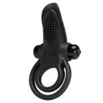 Pretty Love Vibrant Penis Ring Black - Image 2