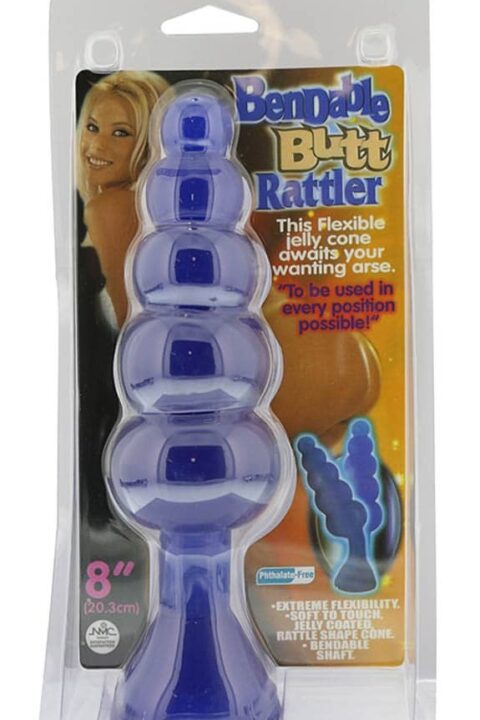 Bendable Butt Rattler Blue