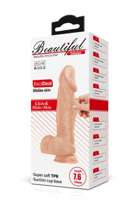 Beautiful Zebulon 7,6 " Dildo