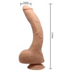 Beautiful Jack 10,6 " Vibrating Dildo - Image 6
