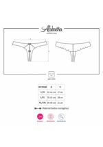Alabastra crotchless thong  S/M - Image 3
