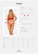 Lonesia 2-pcs set red  S/M - Image 7
