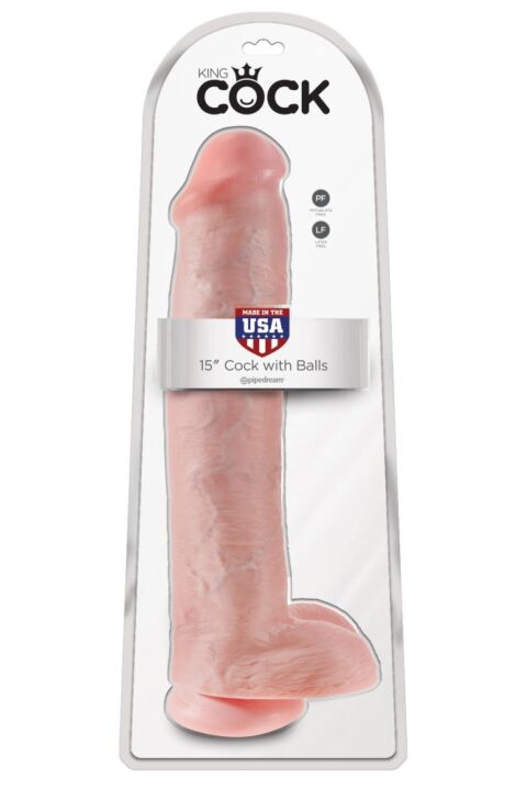 15" Cock with Balls  Light