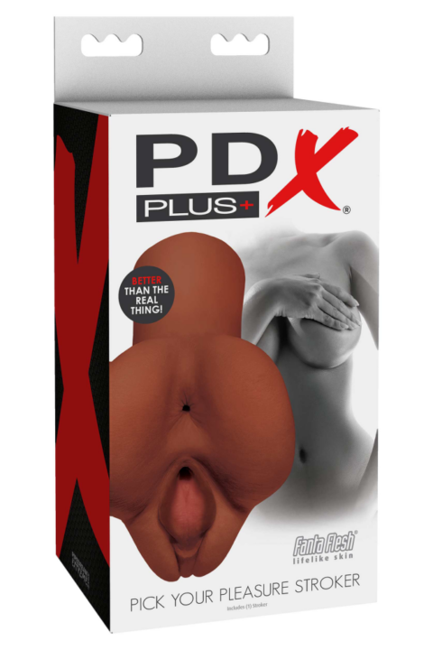 Pick Your Pleasure Stroker  Brown