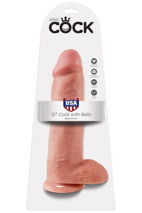 12" Cock with Balls  Light