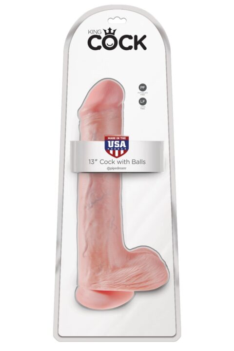 13" Cock with Balls  Light