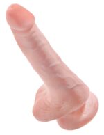 6" Cock with Balls  Light - Image 3