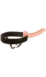 10" Hollow Strap-On  Light/Black - Image 2