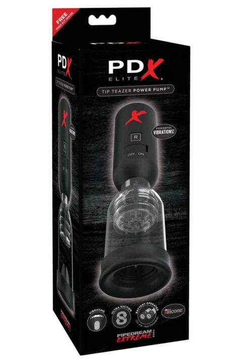 Tip Teazer Power Pump  Clear/Black