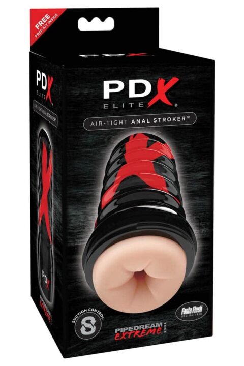 Air Tight Anal Stroker  Light/Black
