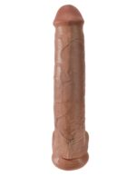 15" Cock with Balls  Tan - Image 2