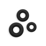 Renegade - 3pc Fireman Rings - Black - Image 2
