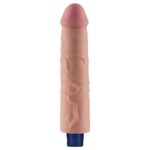 9.5" REAL SOFTEE Rechargeable Vibrating Dildo(Flesh) - Image 10
