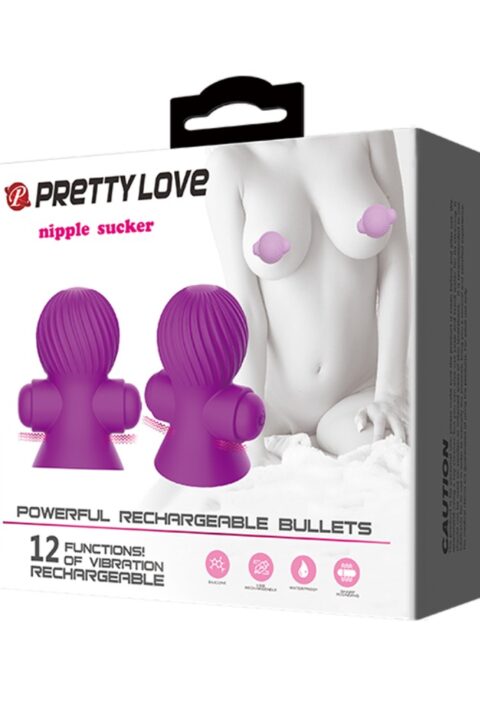 Pretty Love Nipple Sucker Purple