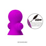 Pretty Love Nipple Sucker Purple - Image 8