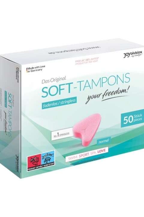 Soft-Tampons normal (normal), 50er Schachtel (box of 50)