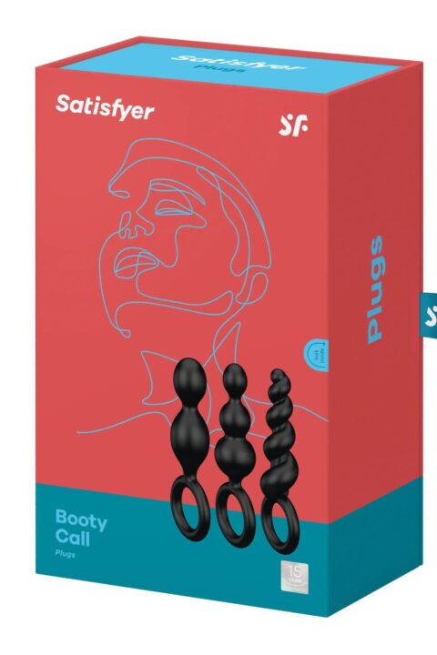 Satisfyer Booty Call (Set of 3) Black