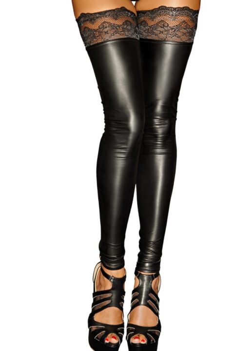 Powerwetlook stockings - XL