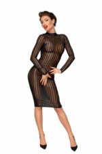 Classic dress made of elastic tulle - L - Image 3