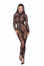 Long tulle overall with 3 way zipper - S - Image 4