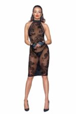 Midi tulle dress with velvet straps in the back - XL - Image 3
