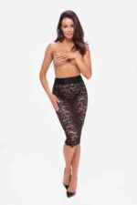 Ambivalence lace up midi skirt  - XL - Image 4