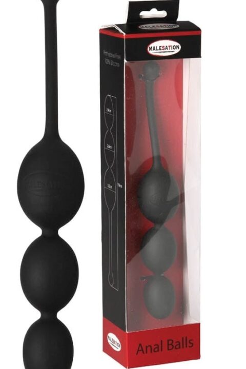 Malesation Anal Balls Black