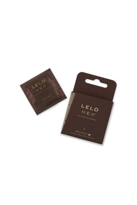 HEX Condoms Respect 3 Pack