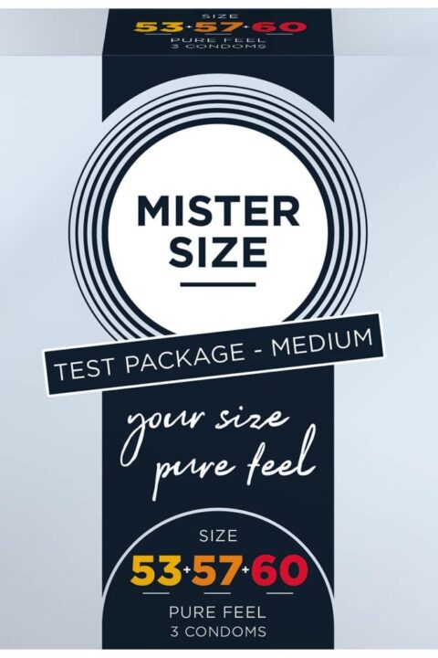 MISTER SIZE - 53-57-60 (3 condoms)