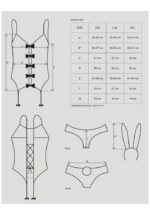 Bunny suit 4 pcs costume pink  S/M - Image 3