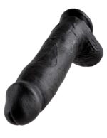 12" Cock with Balls Black - Image 3
