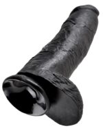 12" Cock with Balls Black - Image 5