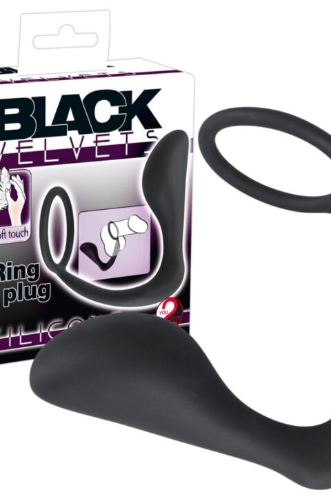 Black Velvets Ring & Plug