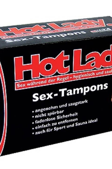 Hot Lady Sex-Tampons, 8er Schachtel (box of 8)