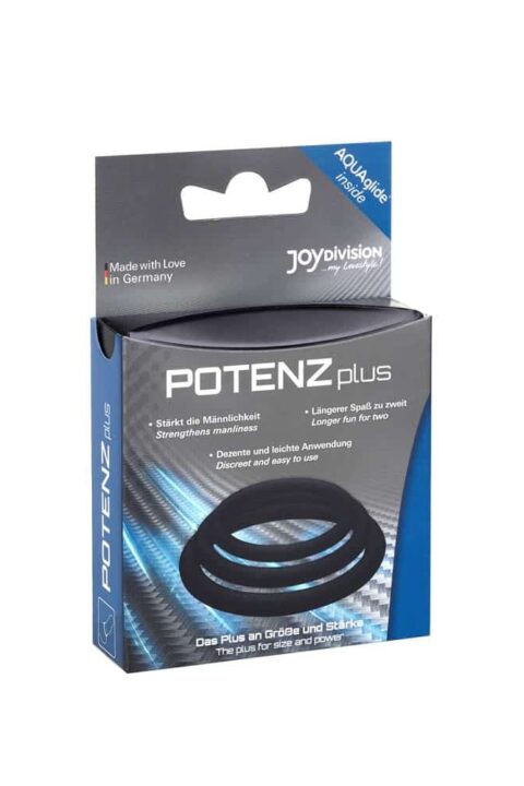 POTENZplus Black 3er Mix (S, M, L)