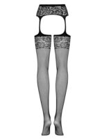 Garter stockings S500 black S/M/L - Image 2