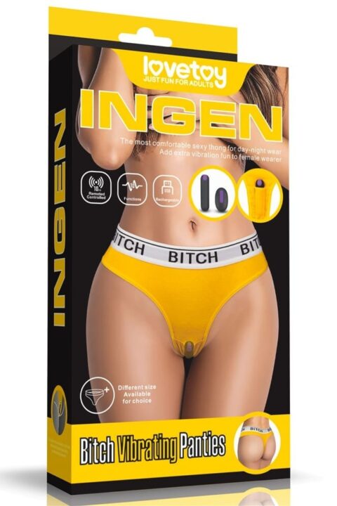 Bitch Vibrating Panties XS/S