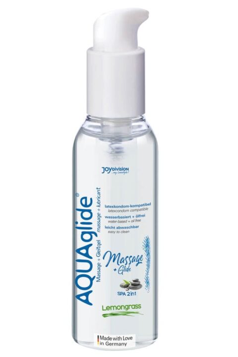AQUAglide Massage + Glide Lemongrass, 200 ml
