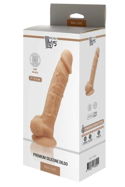 Dream Toys Real Love Dildo 7 inch Flesh