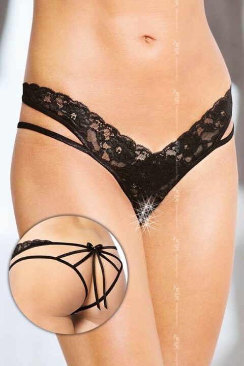 Thongs 2438 - black {} M/L